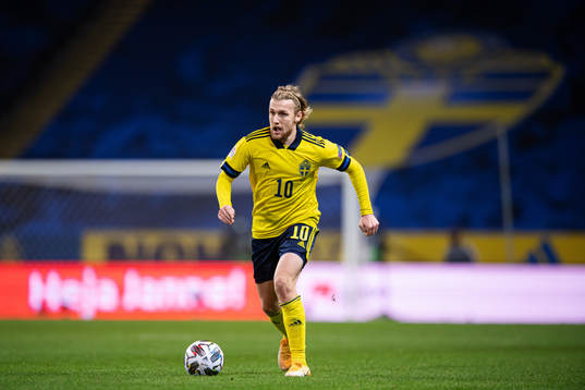 Emil Forsberg of Sweden