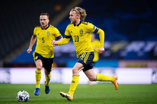 Emil Forsberg of Sweden