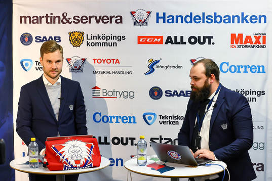 Niklas Nibell och Gustaf Douhán