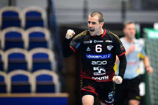 HK Malmös Simon Nyberg jublar