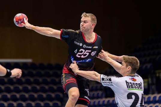 HK Malmös Anton Blickhammar och IFK Ystads Henrik
