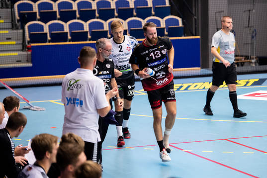 HK Malmös Daniel Ekman skadades