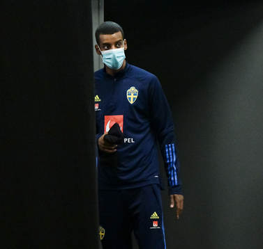 Alexander Isak of the Swedish national football team