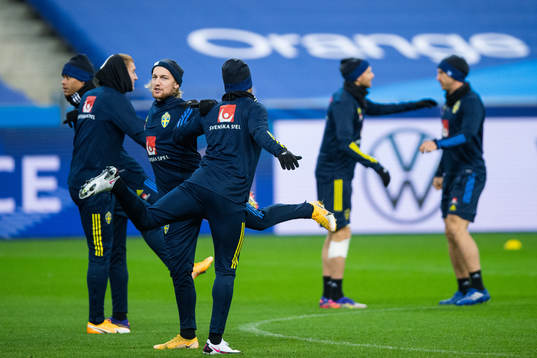 Emil Forsberg of the Swedish national football team