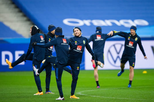 Emil Forsberg of the Swedish national football team