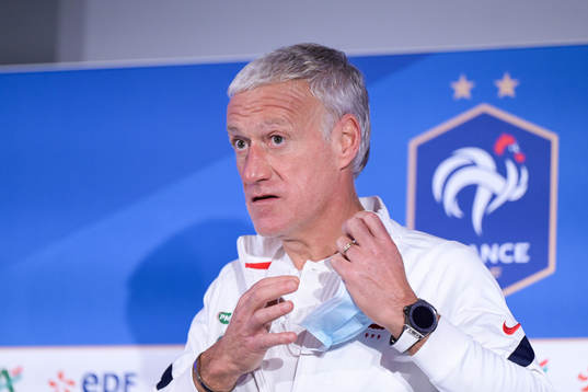 Bläddra bland fler bilder av Football, Nations League, France, press conference