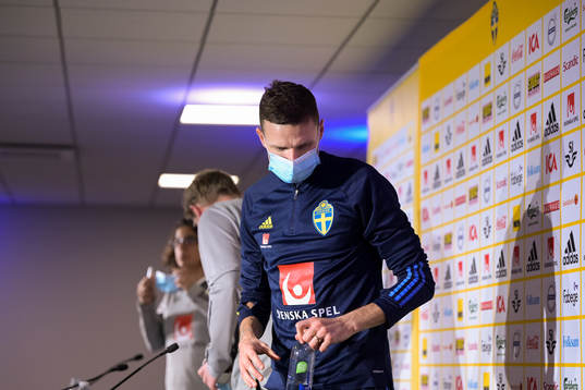 Marcus Berg of the Swedish national football team