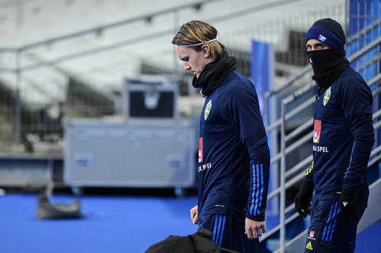 Kristoffer Olsson of the Swedish national football team