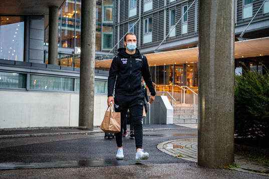 Veton Berisha of the Norwegian national football team