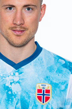 Fredrik Ulvestad of the Norwegian national football team