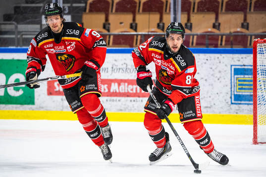 Luleås Victor Berglund och Chris Desousa