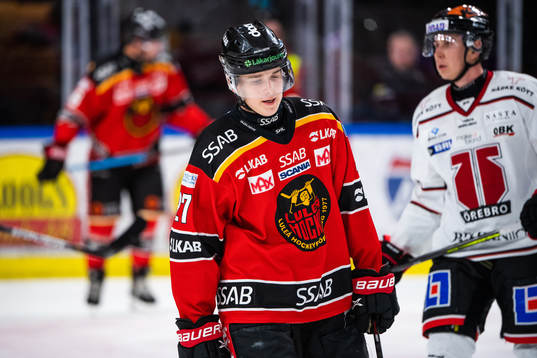 Luleås Nils Lundkvist deppar