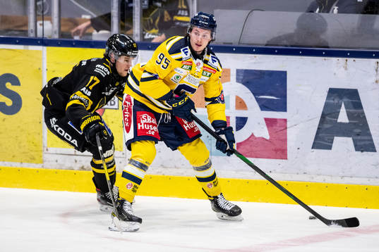 Västerås William Wikman och Södertäljes Nick Olesen