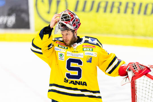 Södertäljes målvakt Filip Gustavsson