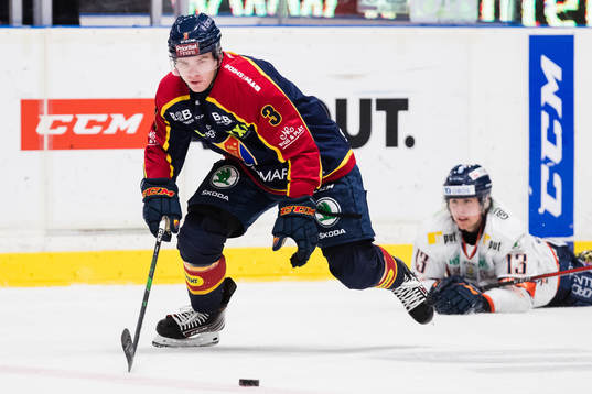 Djurgårdens Tobias Björnfot och Växjös Jack Drury