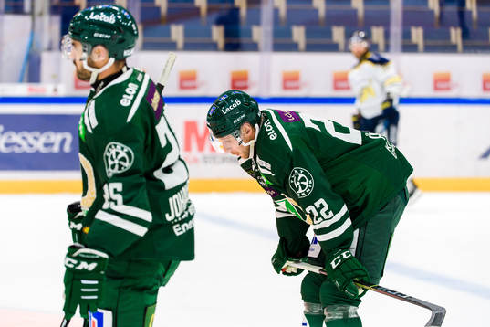 Färjestads Per Åslund deppar