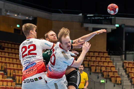 Helsingborgs David Florander och HK Malmös Viktor Östlund