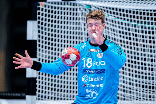 HK Malmös målvakt Anton Hellberg