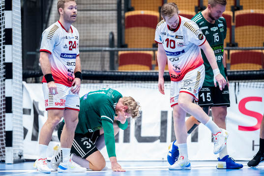 Helsingborgs Sebastian Hansson har ont