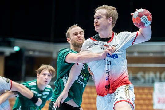 Helsingborgs David Florander och HK Malmös Magnus Persson