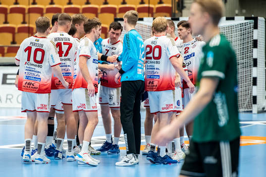 HK Malmös spelarna jublar