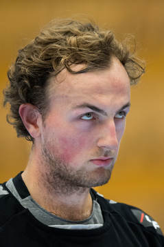 Kristianstads målvakt Gustaf Banke