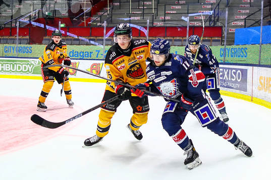 Luleås Arttu Ilomäki och Linköpings Niko Ojamäki