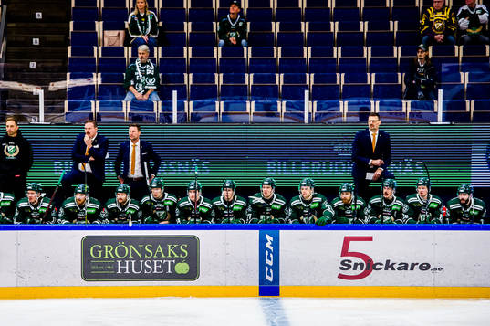 Färjestads spelare deppar