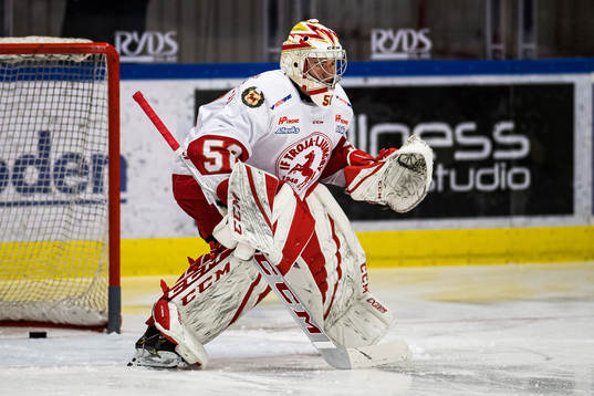 Trojas målvakt Anton Hjalmarsson