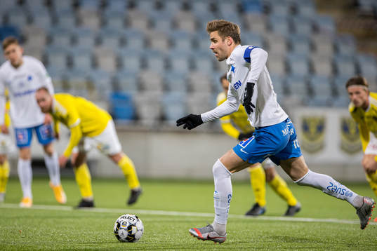 IFK Norrköpings Christoffer Nyman gör 3-1 på straff