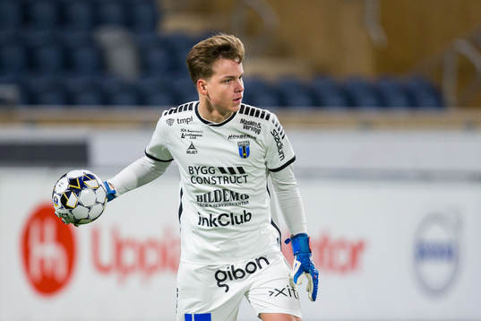 Sirius målvakt Hannes Sveijer