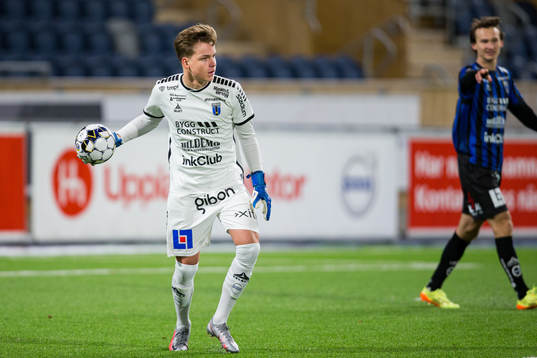 Sirius målvakt Hannes Sveijer