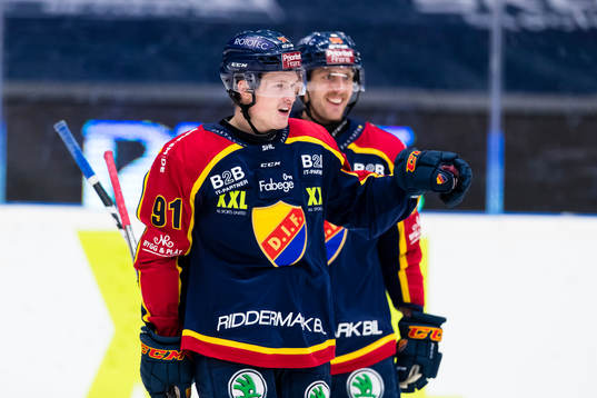 Djurgårdens Linus Andersson jublar