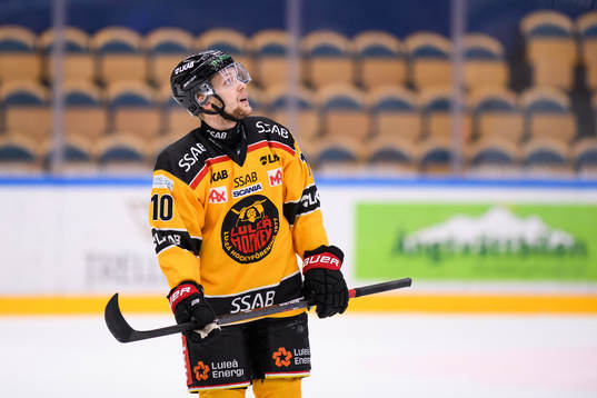 Luleås Einar Emanuelsson deppar