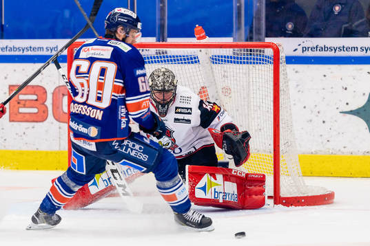 Malmö Redhawks målvakt Oscar Alsenfelt