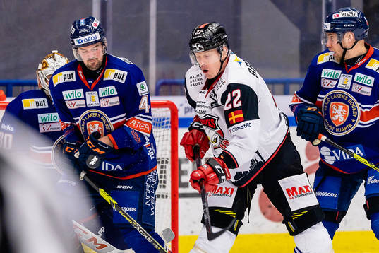 Växjös Tim Erixon och Malmö Redhawks Lars Bryggman