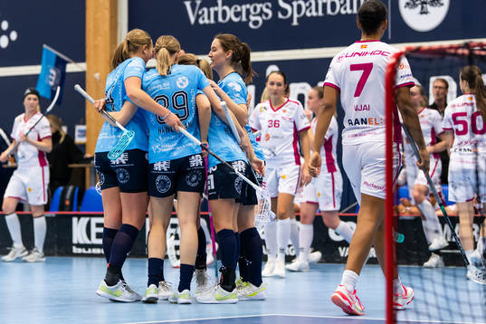 Warbergs spelare jublar