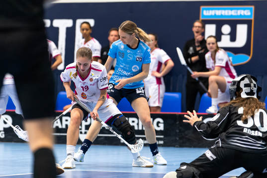 s Maja Mikaelsson och Warbergs Sandra Haverman