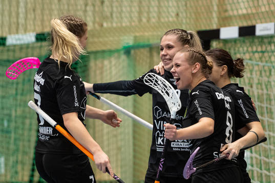 Lunds spelare jublar