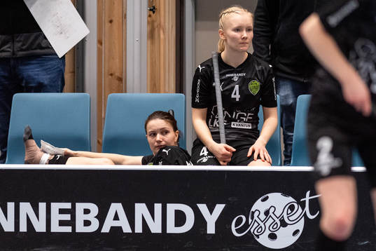 Lunds Michaela Mlejnkova och Alice Sköld deppar