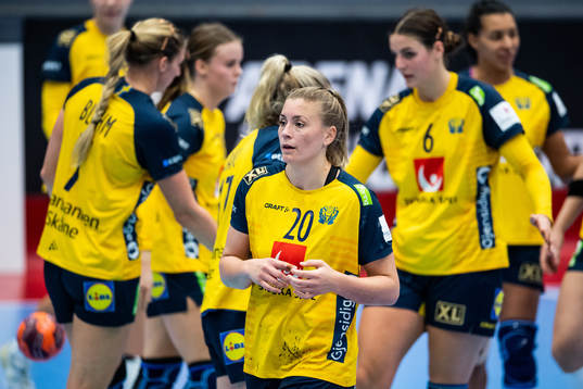 Sveriges Isabelle Gullden deppar