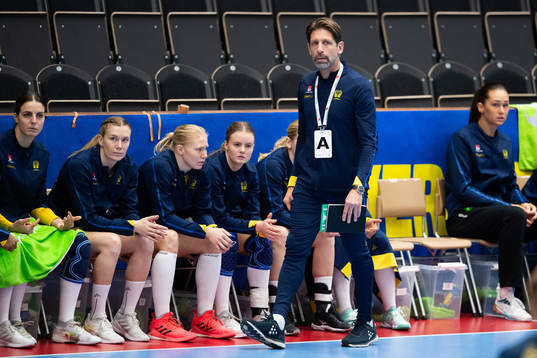 Sveriges förbundskapten Tomas Axner
