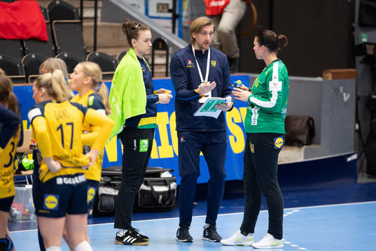 Sveriges målvaktstränare Thomas Forsberg