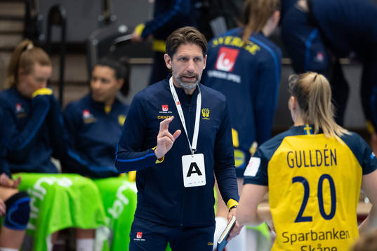 Sveriges förbundskapten Tomas Axner