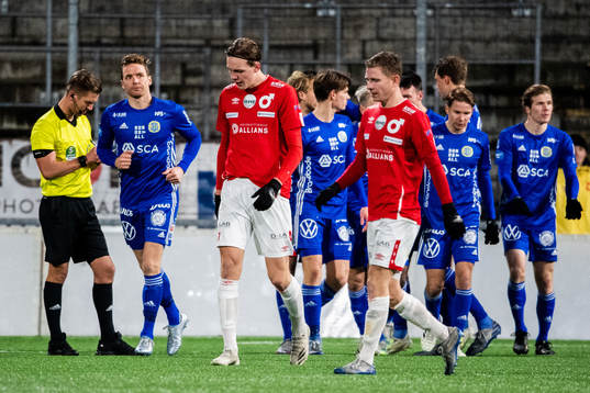 Degerfors Adam Carlén och Johan Bertilsson deppar