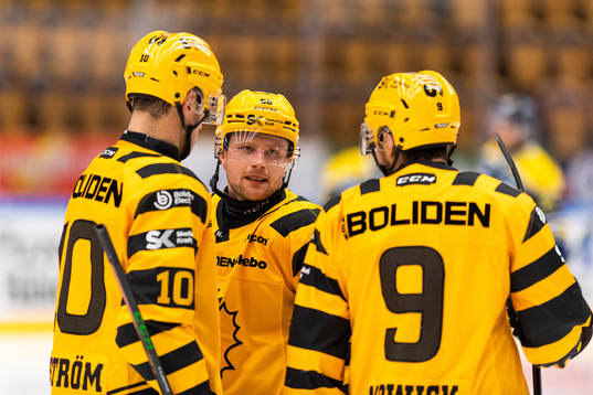 Skellefteås Joakim Lindström, Oskar Nilsson och Darren