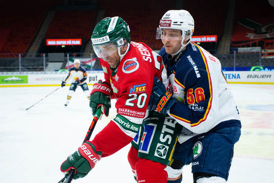Frölundas Joel Lundqvist och Djurgårdens Robin Norell