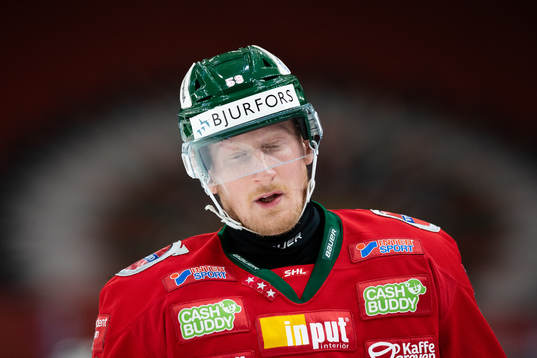 Frölundas Simon Hjalmarsson deppar