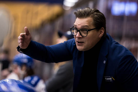 Leksands tränare Björn Hellkvist