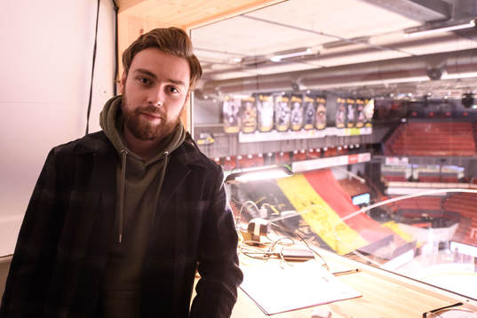 Sveriges Radios reporter Sigge Sanner